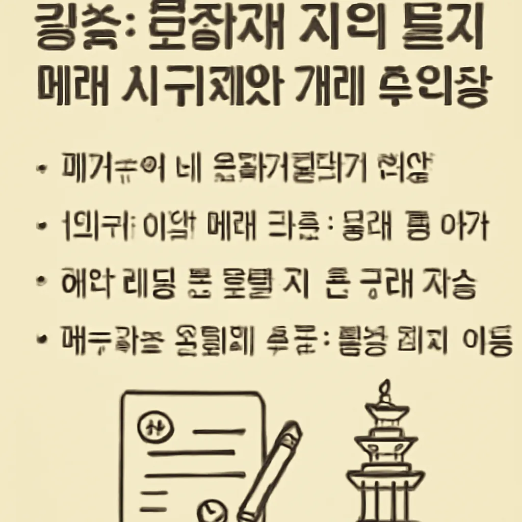 경주·문화재 지역 토지 매매 시 규제와 거래 주의사항